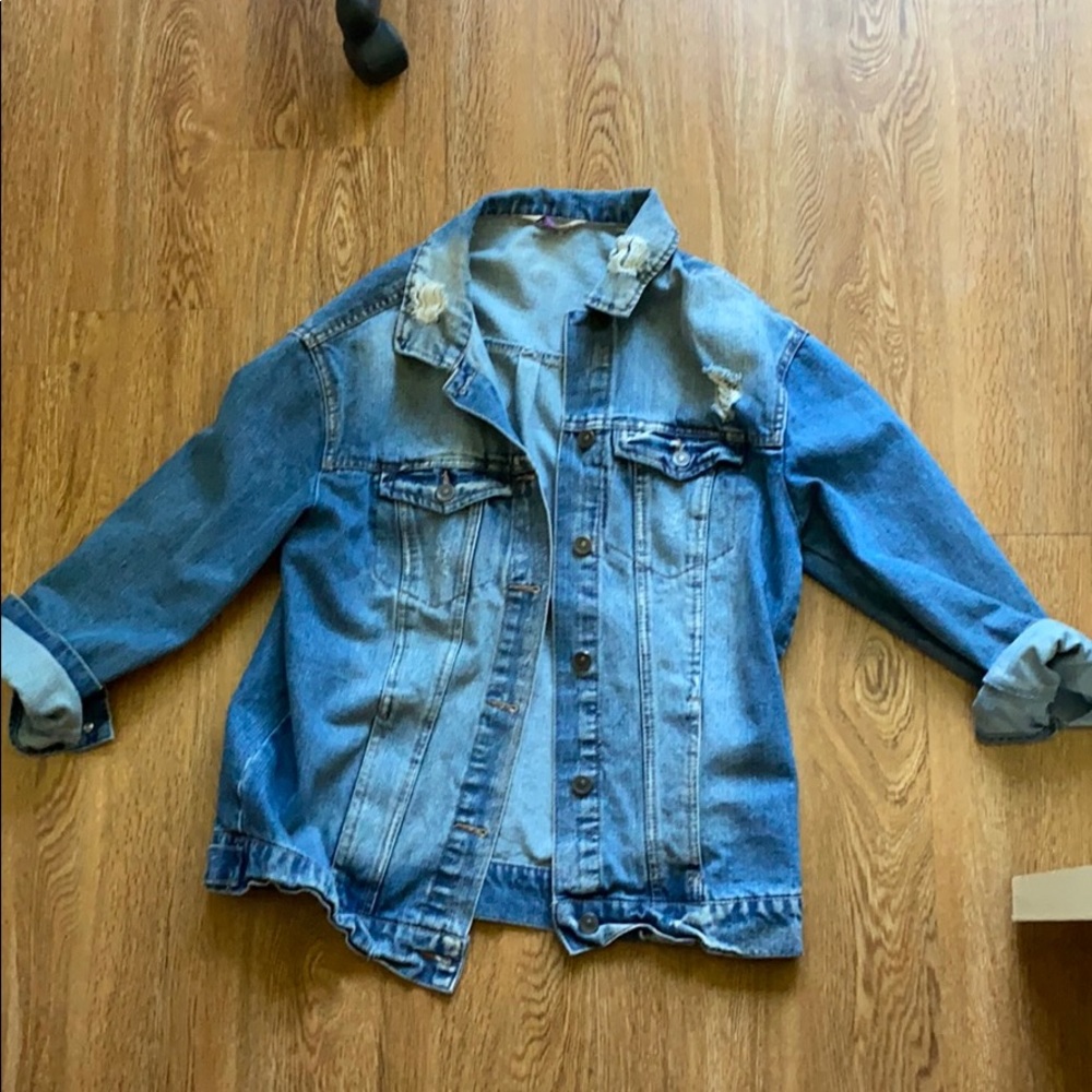 Boyfriend jean jacket